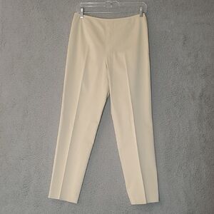 Lafayette 148 New York Women's Beige Trousers Size 4